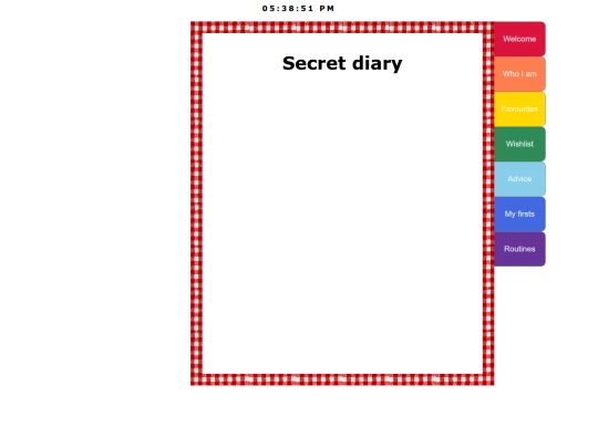 About-me-entry screenshot