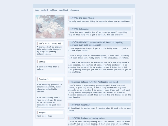 blog screenshot