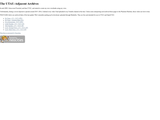 vocalsynth screenshot