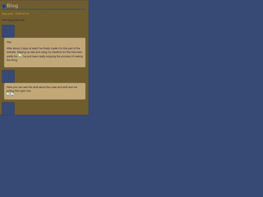 blog screenshot