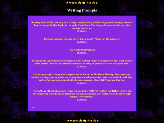 WRITING/writing_prompts screenshot