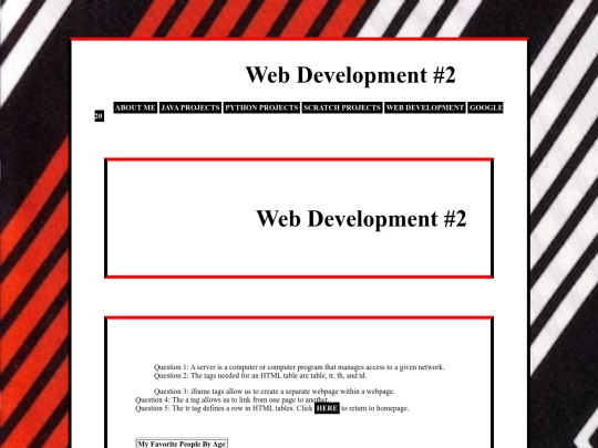 WebDevelopment/webDevLab2 screenshot