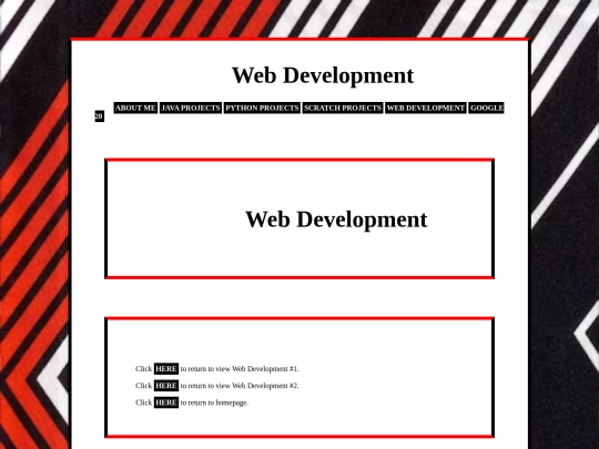 webdevelopment screenshot