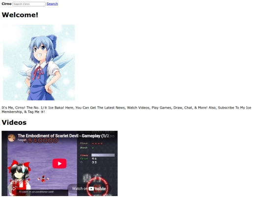 cirno screenshot