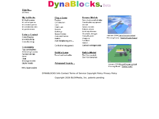 dynablocks screenshot