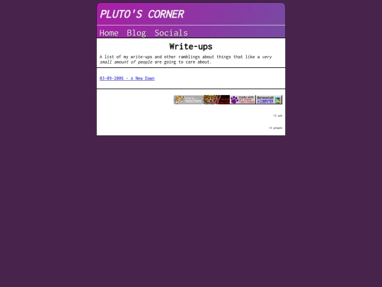 blog screenshot