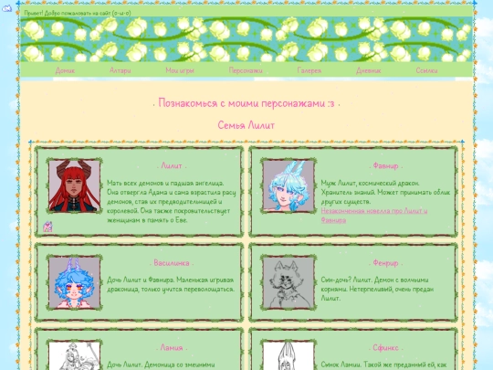 characters screenshot