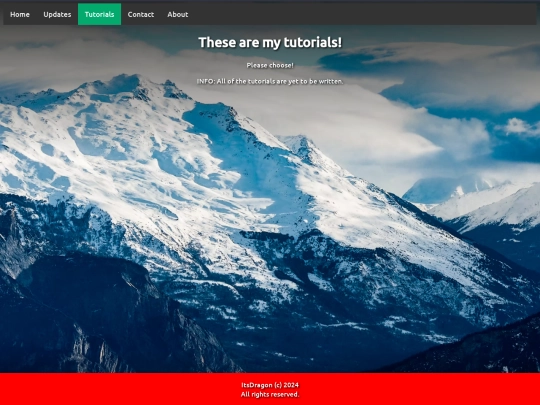 tutorials screenshot