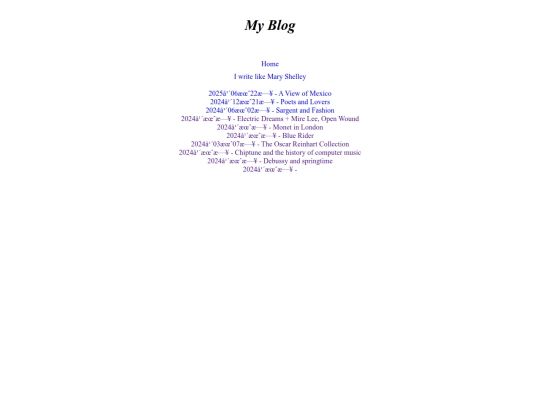 blog screenshot