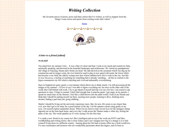 writing screenshot