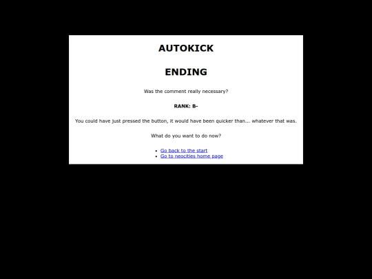 endings/autokick_ending screenshot