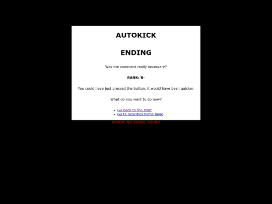 endings/autoklck_ending screenshot