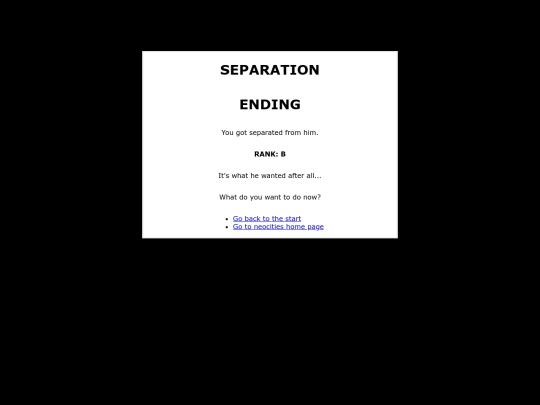 endings/separation_ending screenshot