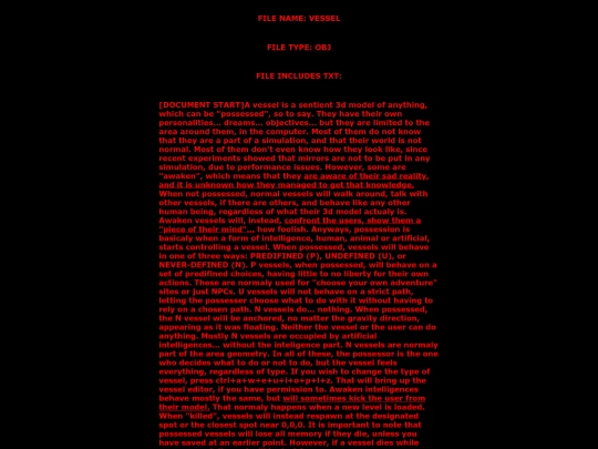 vessel screenshot