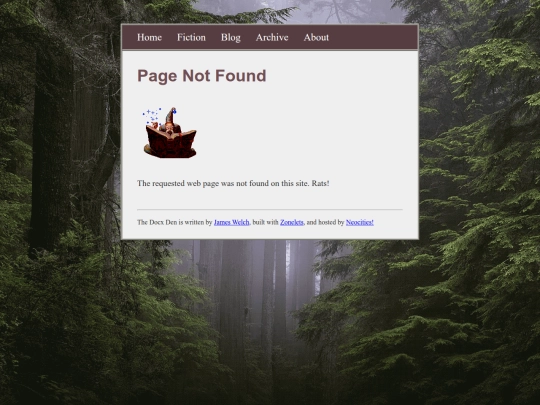 not_found screenshot