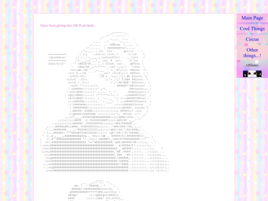 ascii-gallery screenshot