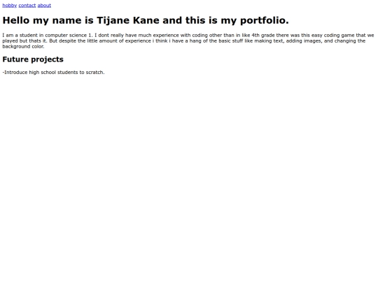 portfolio screenshot