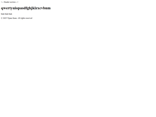 web pagetemplate screenshot