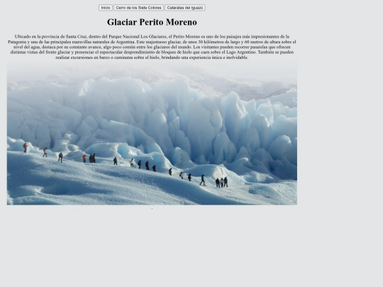 glaciarperuitomoreno screenshot