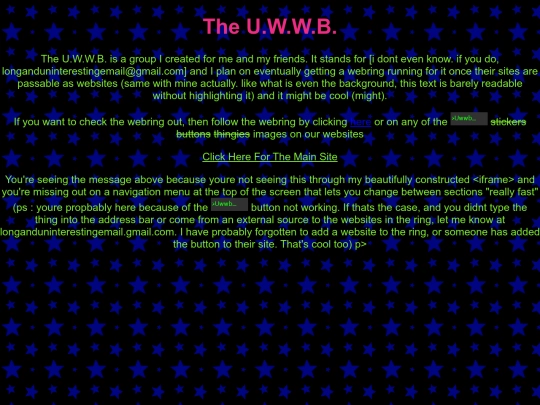 uwwblast screenshot