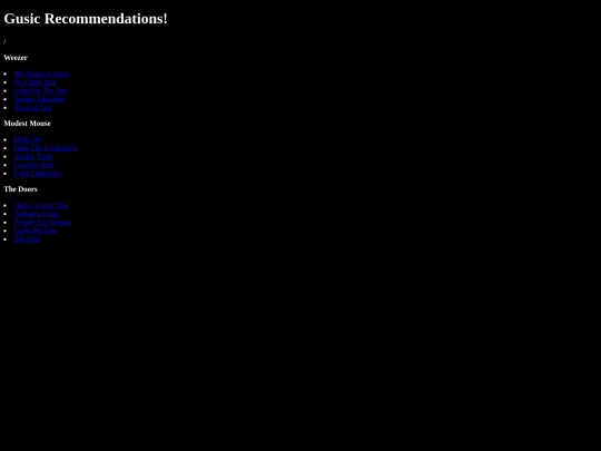 musicr screenshot