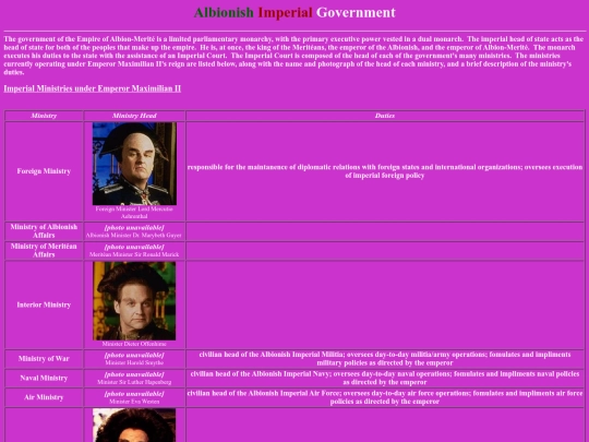 Albion/govt screenshot