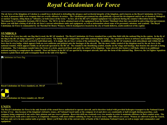 Caledon/air screenshot