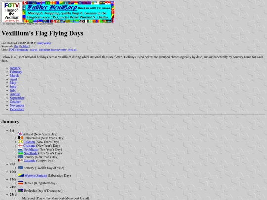 FOTV/flags/flagdays screenshot