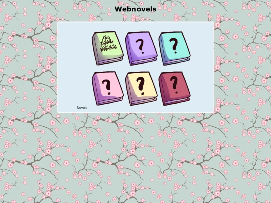novel/Index screenshot
