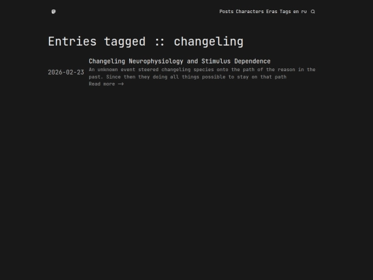 tags/changeling screenshot