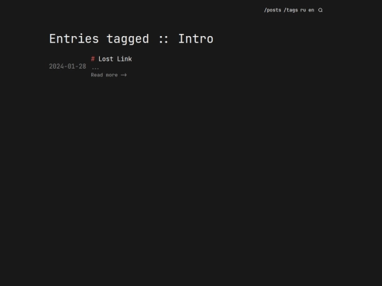 tags/intro screenshot
