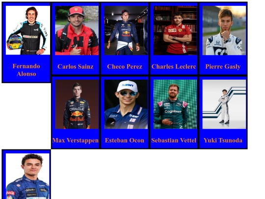 Personajes/f1 screenshot