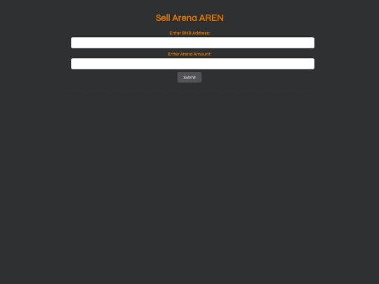 Sell screenshot
