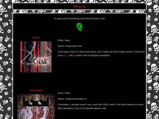 music screenshot