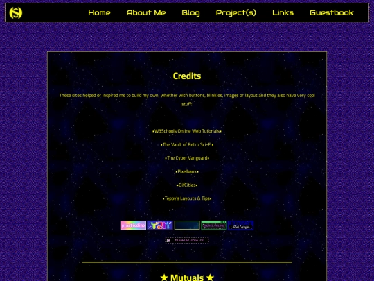 links screenshot