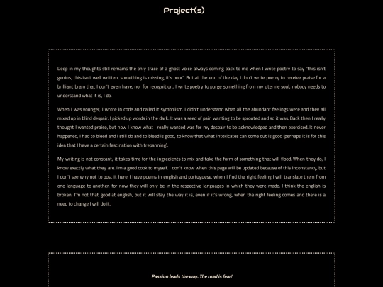 poetry screenshot