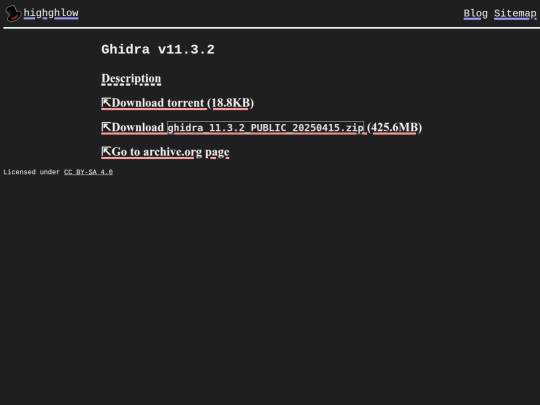download/ghidra-v11.3.2 screenshot