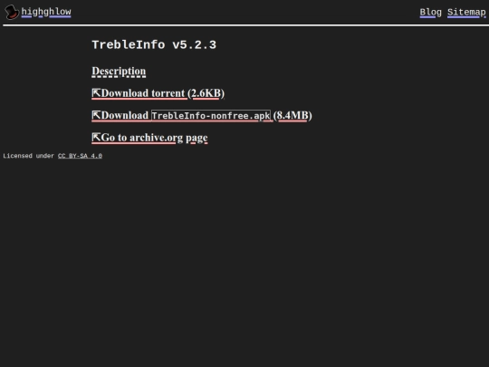 download/trebleinfo-v5.2.3 screenshot