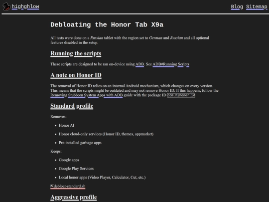 hardware/devices/honor-tab-x9a/debloat screenshot