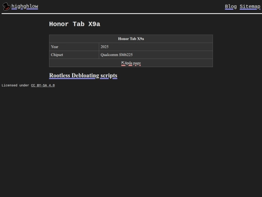 hardware/devices/honor-tab-x9a screenshot