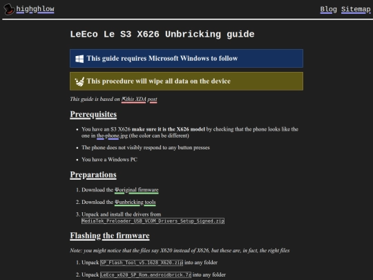 hardware/devices/leeco-le-s3-x626/unbricking screenshot