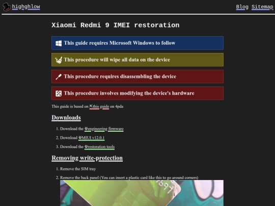 hardware/devices/xiaomi-redmi-9/restoring-imeis screenshot