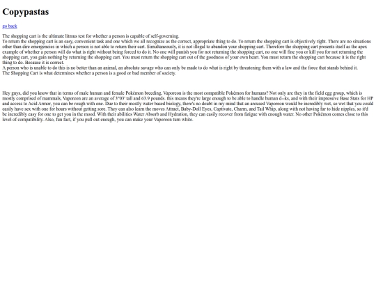 text/copypastas screenshot