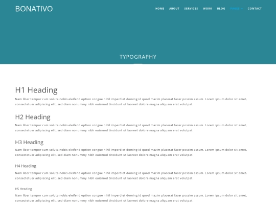 typography screenshot