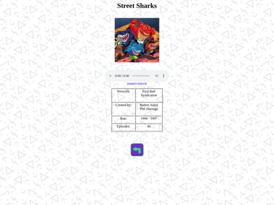streetsharks screenshot