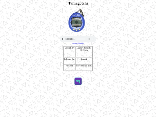 tamagatchi screenshot