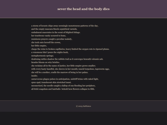 poem/serverthehead screenshot
