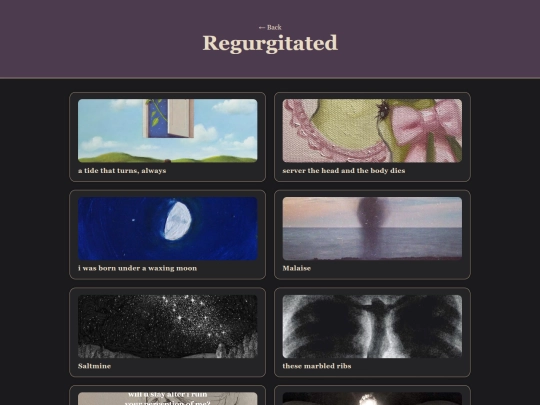 regurgitated screenshot