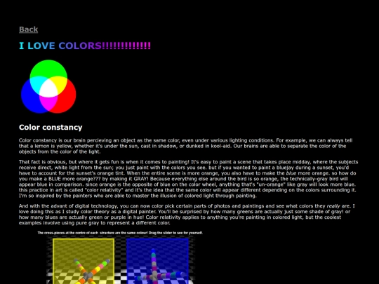 colors screenshot