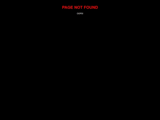 not_found screenshot